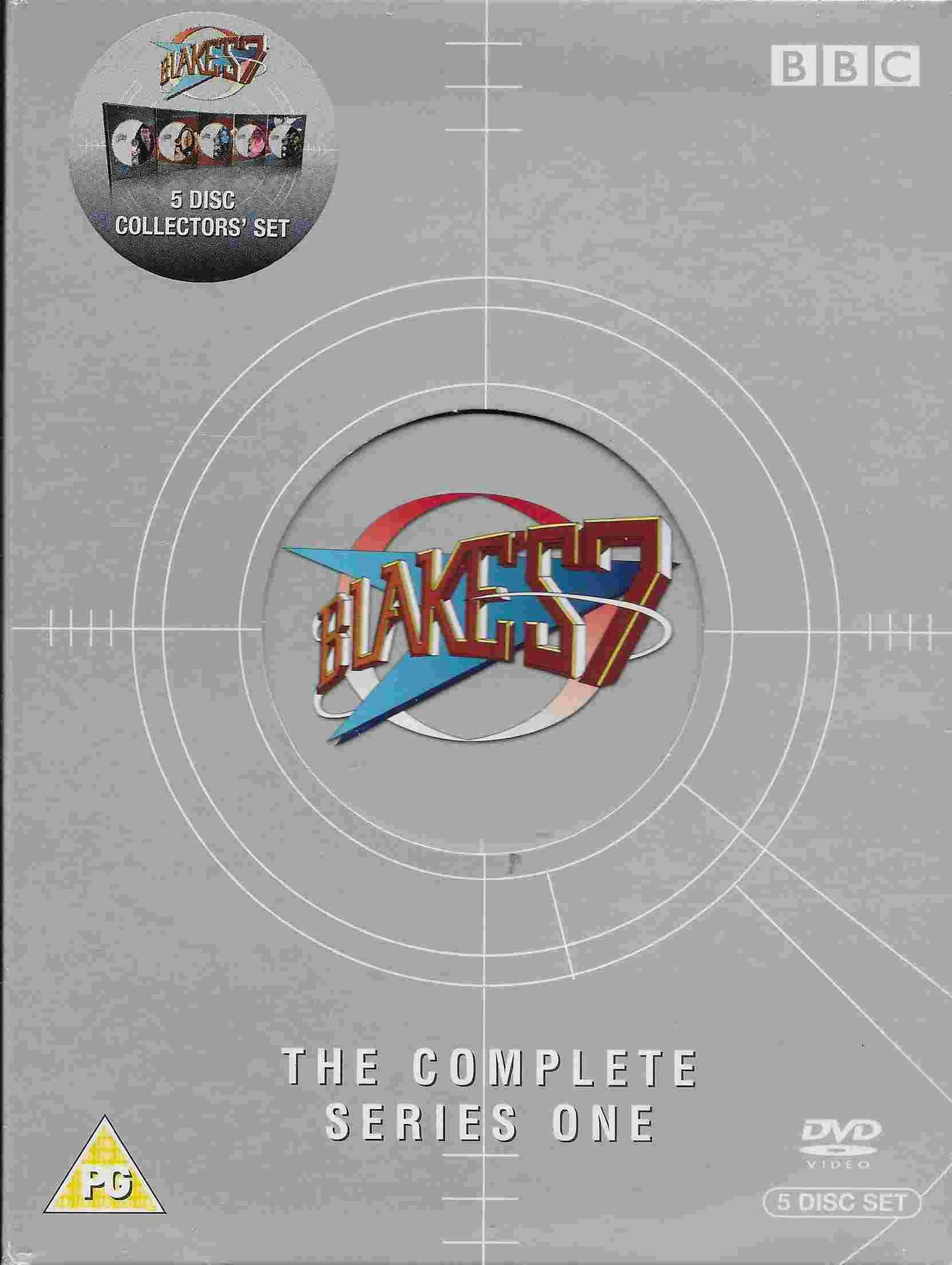 Picture of BBCDVD 1176 Blake's 7 - Series 1 by artist Terry Nation from the BBC records and Tapes library
